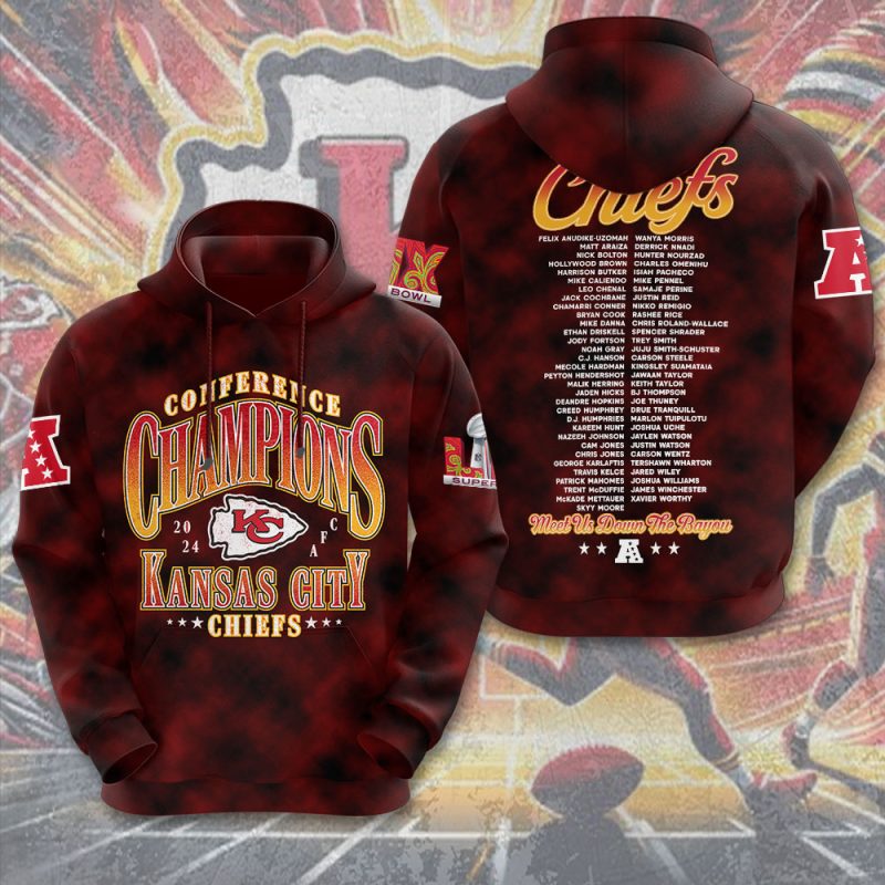 Kansas City Chiefs Performance Unisex Hoodie UHG1614