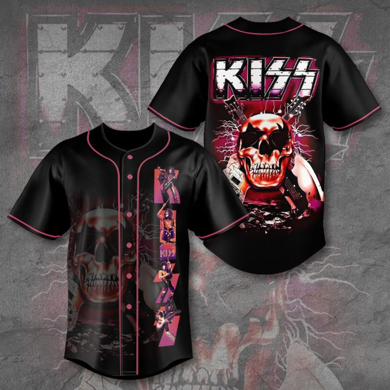 Kiss Band Baseball Jersey BJG1000
