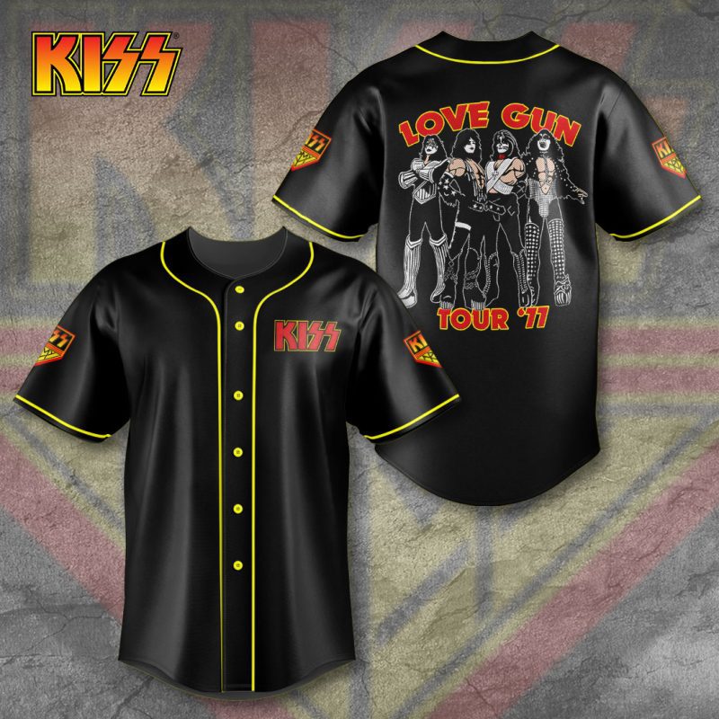 Kiss Band Baseball Jersey BJG1051