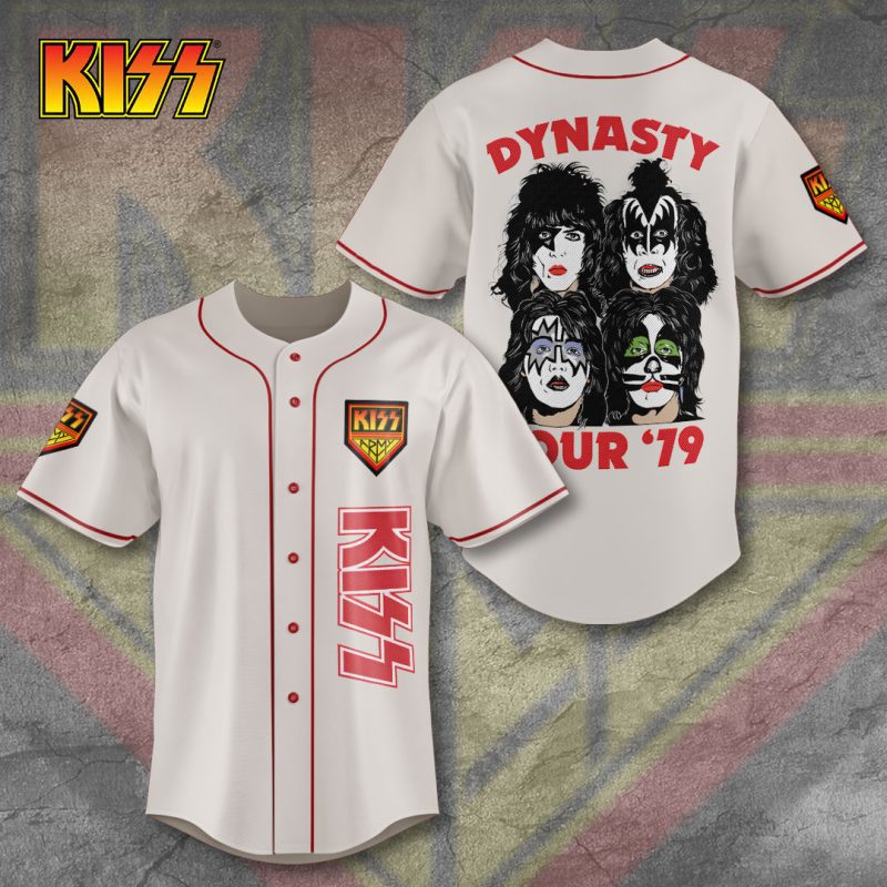 Kiss Band Baseball Jersey BJG1058