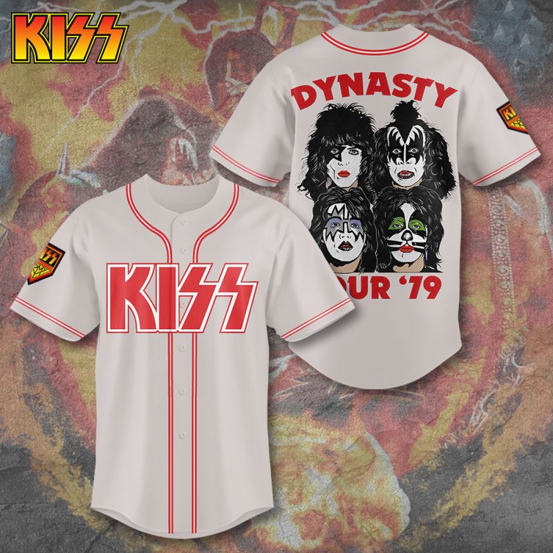 Kiss Band Baseball Jersey BJG1141