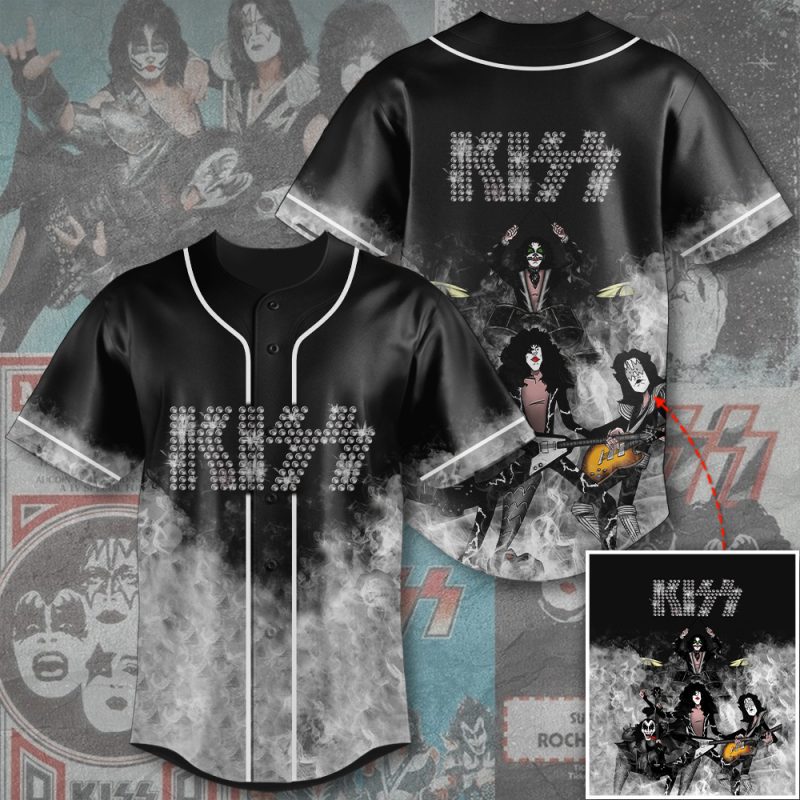 Kiss Band Baseball Jersey BJG1310