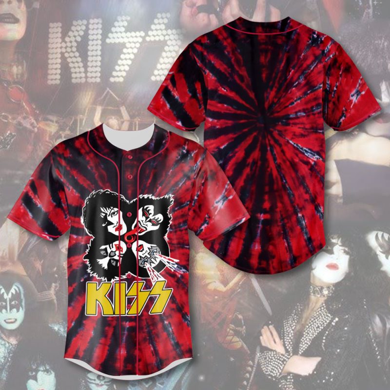Kiss Band Baseball Jersey BJG1420