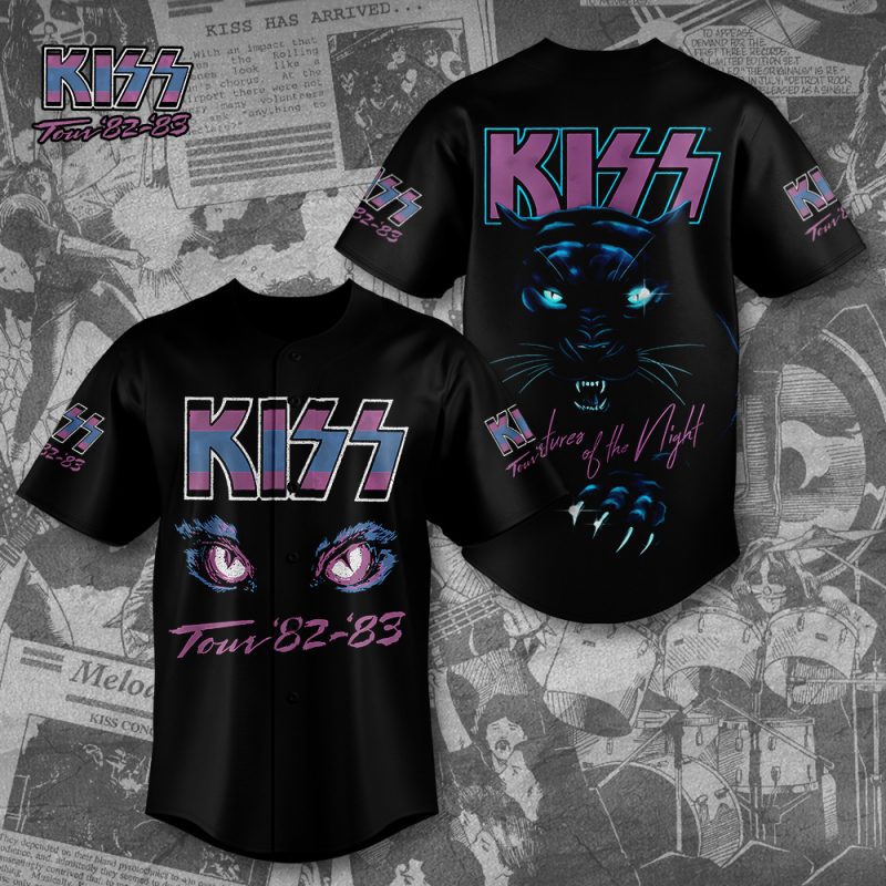 Kiss Band Baseball Jersey BJG1484