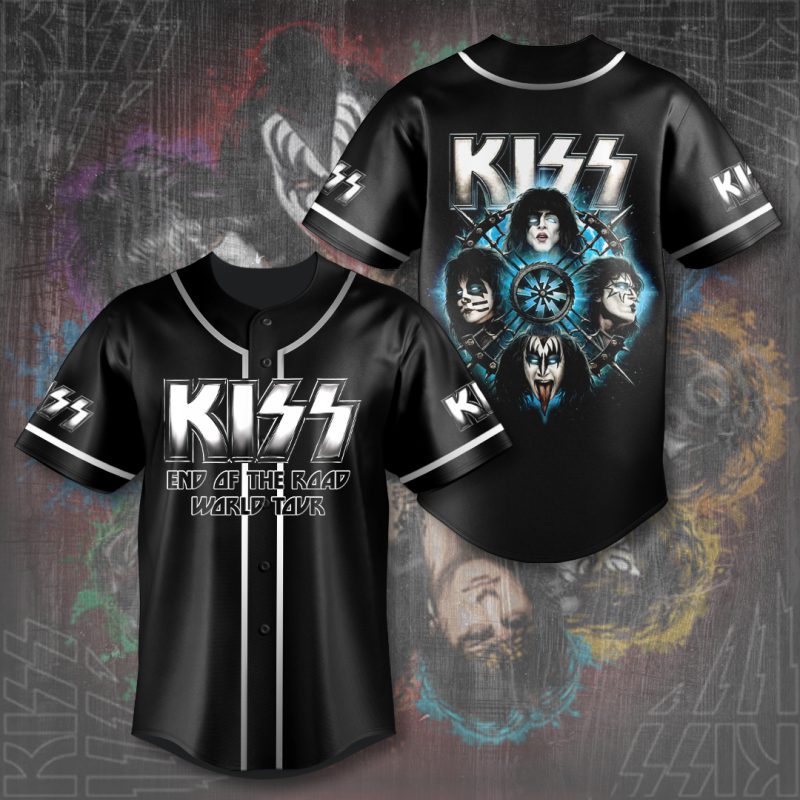 Kiss Band Baseball Jersey BJG1664