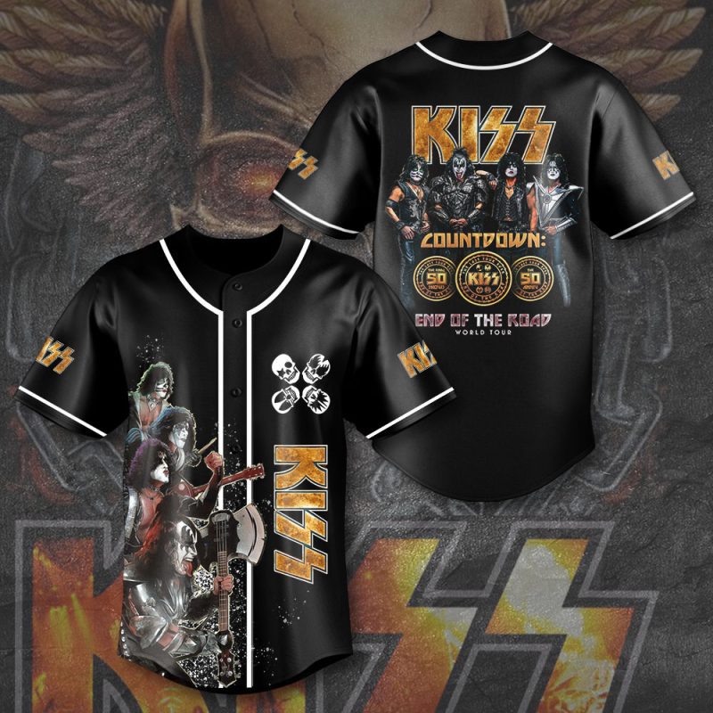 Kiss Band Baseball Jersey BJG1667