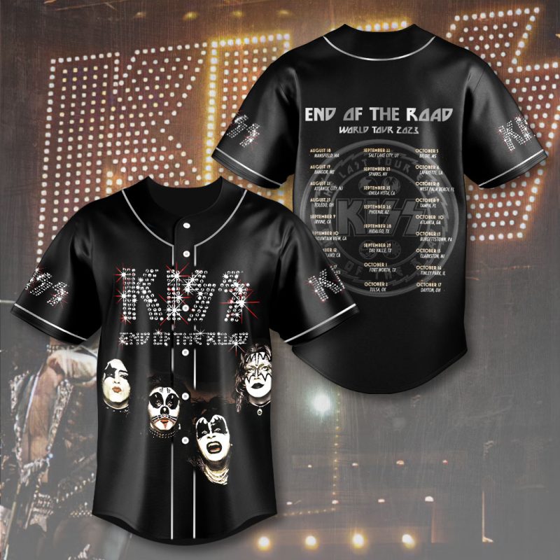 Kiss Band Baseball Jersey BJG1669
