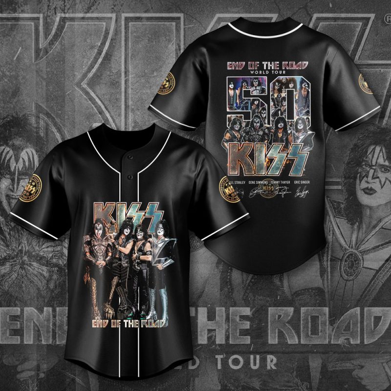 Kiss Band Baseball Jersey BJG1672