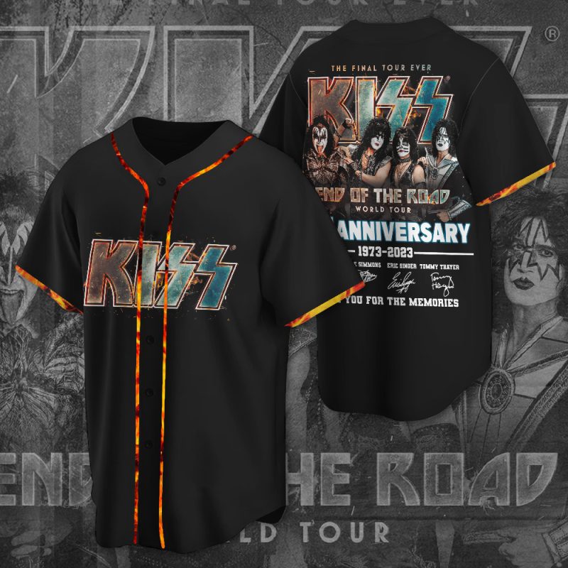 Kiss Band Baseball Jersey BJG1673