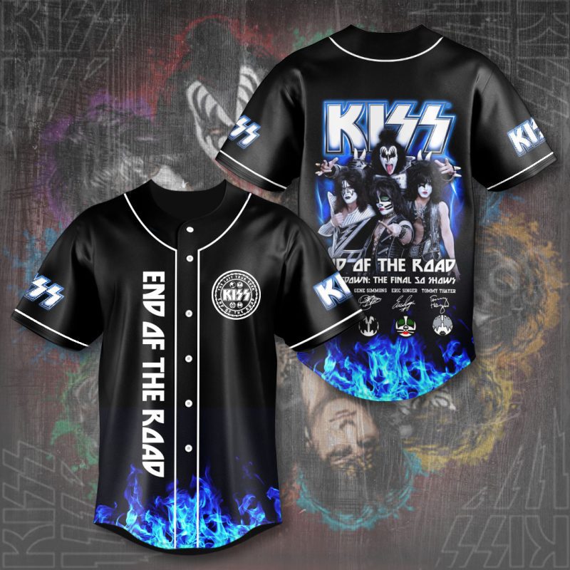Kiss Band Baseball Jersey BJG1675