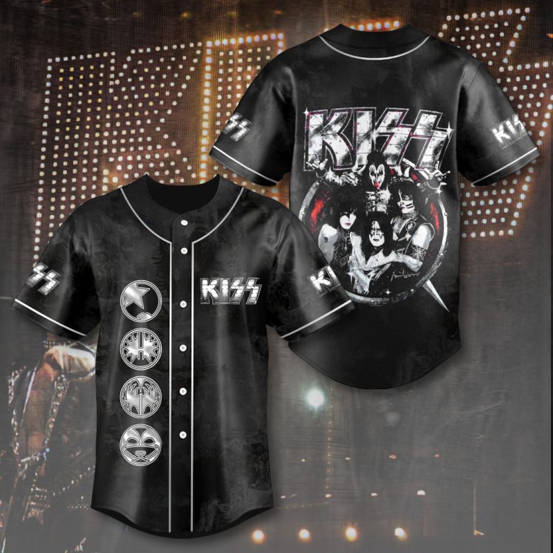 Kiss Band Baseball Jersey BJG1676