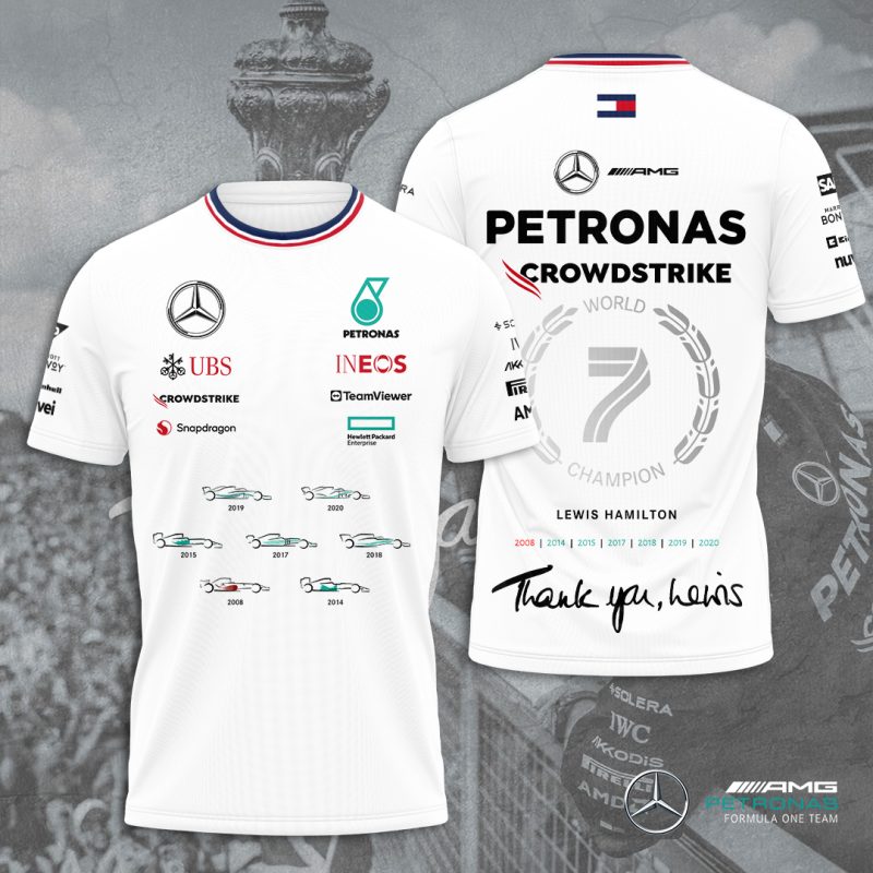 Lewis Hamilton x Mercedes-AMG Petronas F1 Performance Unisex T-Shirt TSG2720
