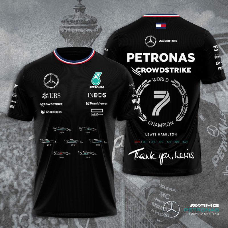 Lewis Hamilton x Mercedes-AMG Petronas F1 Performance Unisex T-Shirt TSG2727