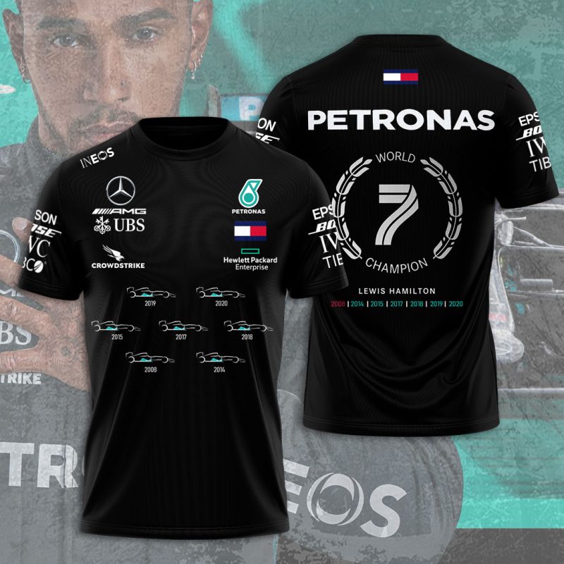 Lewis Hamilton x Mercedes-AMG Petronas F1 Performance Unisex T-Shirt TSG2840
