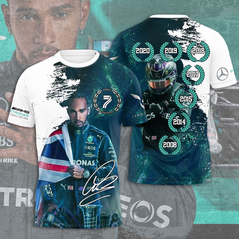 Lewis Hamilton x Mercedes-AMG Petronas F1 Performance Unisex T-Shirt TSG2841