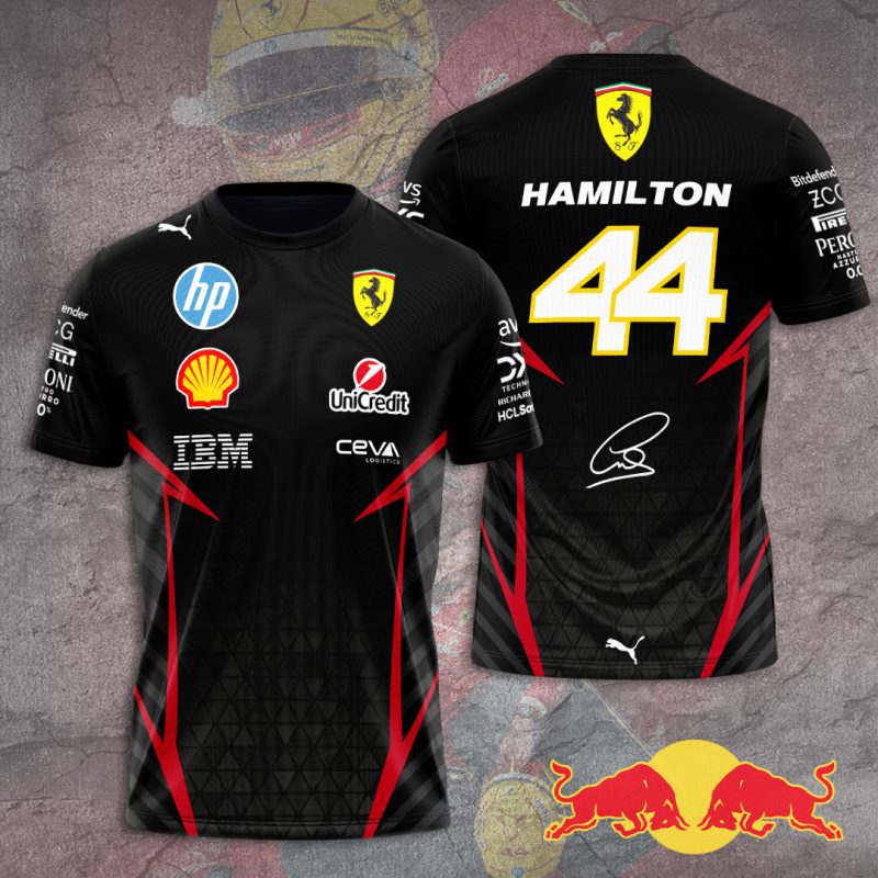 Lewis Hamilton x Scuderia Ferrari Performance Unisex T-Shirt TSG1296
