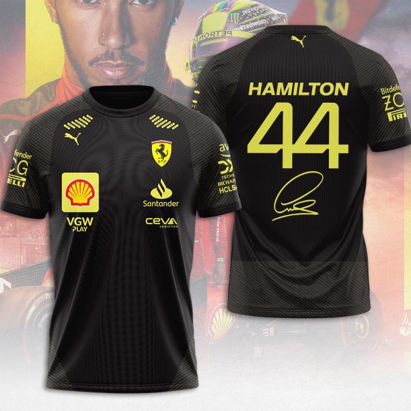 Lewis Hamilton x Scuderia Ferrari Performance Unisex T-Shirt TSG2714