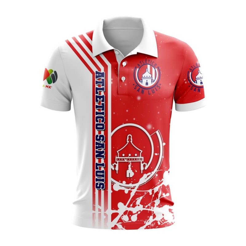 Liga MX Atletico San Luis New Design Polo Shirt For Fan
