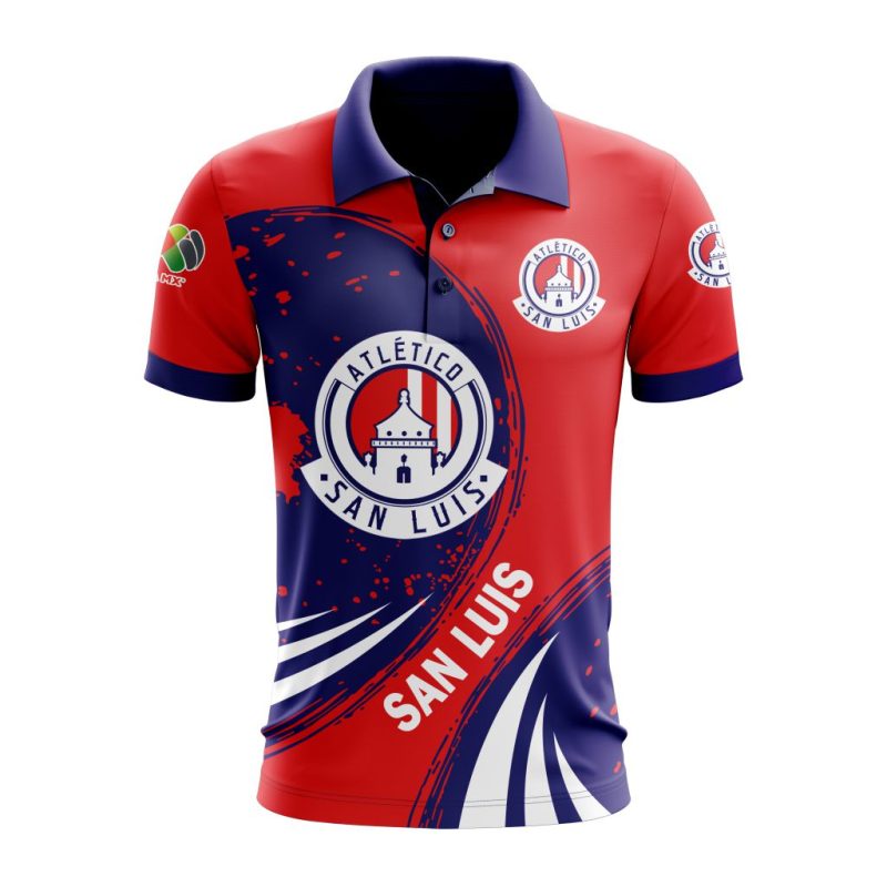 Liga MX Atletico San Luis Special Design Polo Shirt