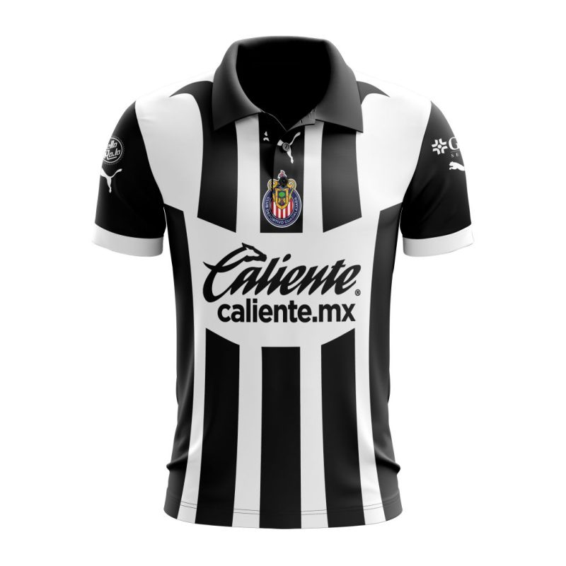 Liga MX Chivas Guadalajara Special Black Home Polo Shirt