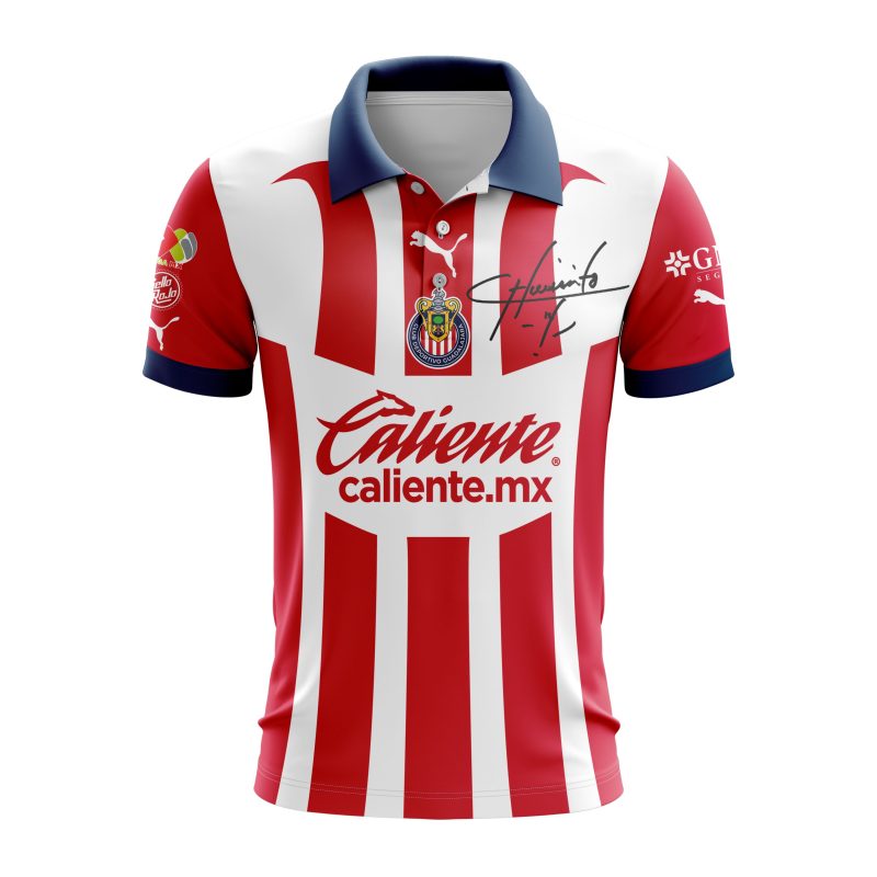 Liga MX Chivas Guadalajara Special Chicharito #14 Polo Shirt