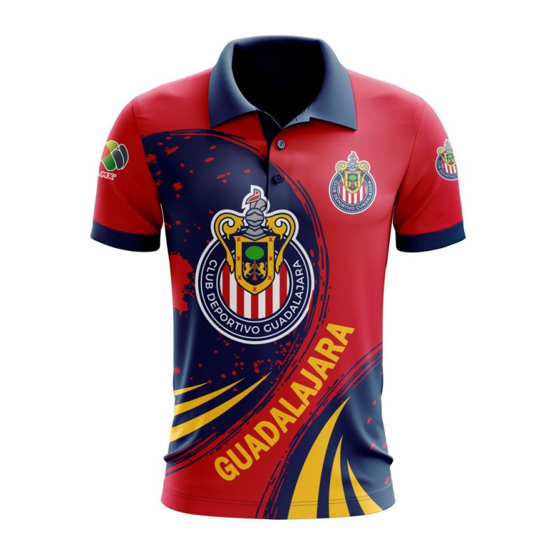 Liga MX Chivas Guadalajara Special Design Polo Shirt