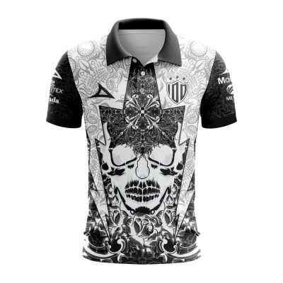 Liga MX Club Necaxa 2023-2024 Away Special Dia De Muertos Design Polo Shirt