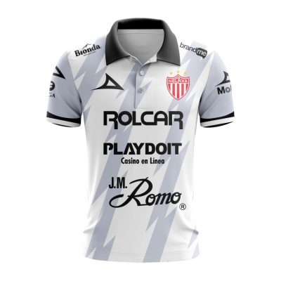 Liga MX Club Necaxa Personalized 2025 Away Polo Shirt