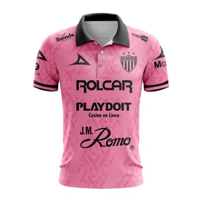 Liga MX Club Necaxa Special Home In Pink Kits Design Polo Shirt