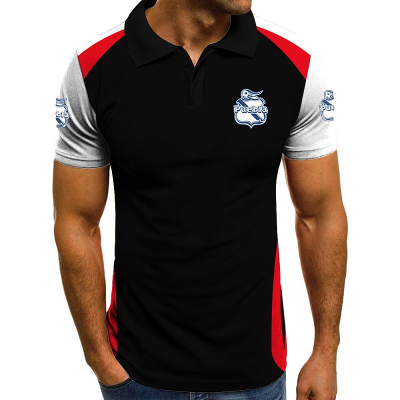 Liga MX Club Puebla Futbol Polo Shirt