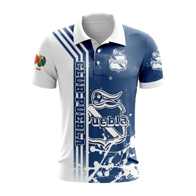 Liga MX Club Puebla New Design Polo Shirt For Fan