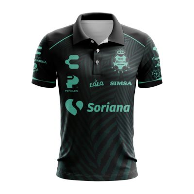 Liga MX Club Puebla Personalized 2024-2025 Away Polo Shirt