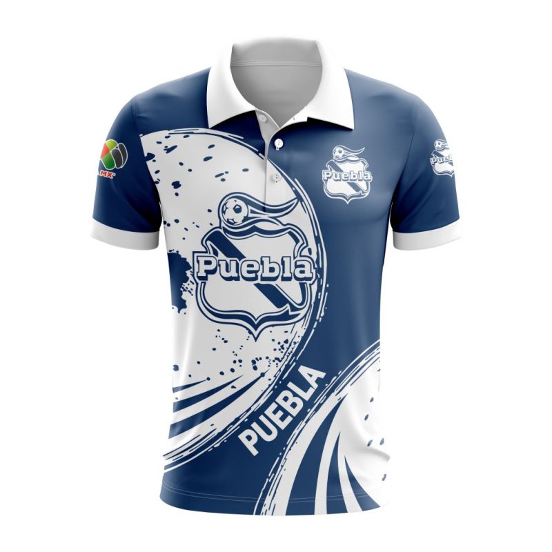 Liga MX Club Puebla Special Design Polo Shirt