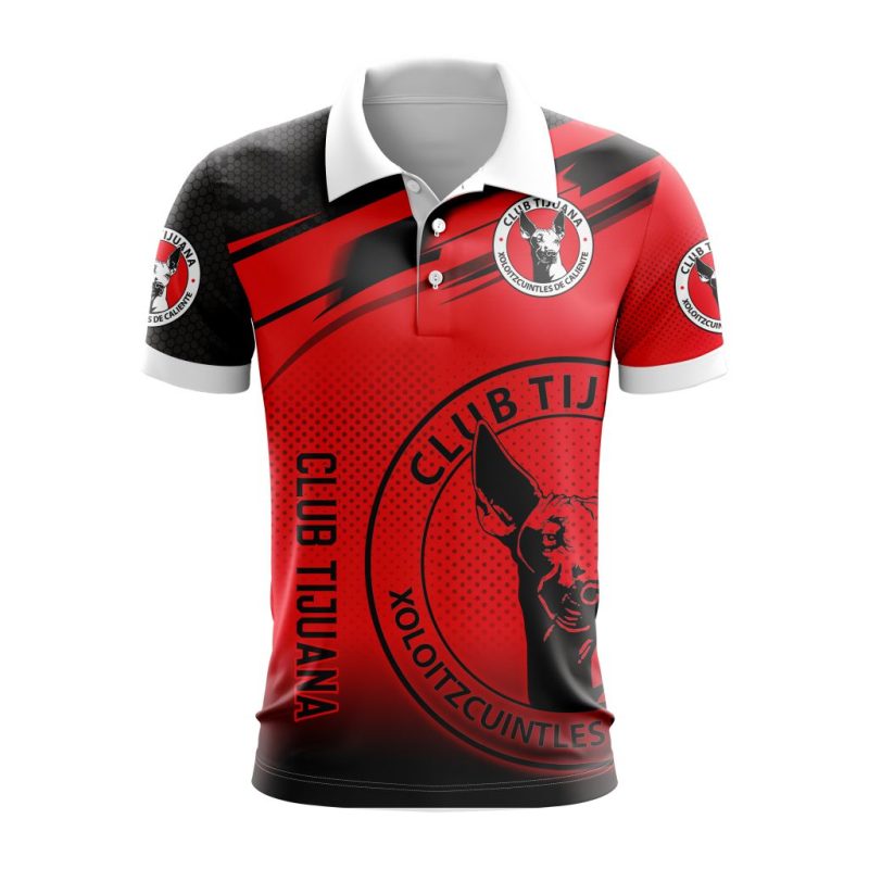 Liga MX Club Tijuana Special Design Polo Shirt