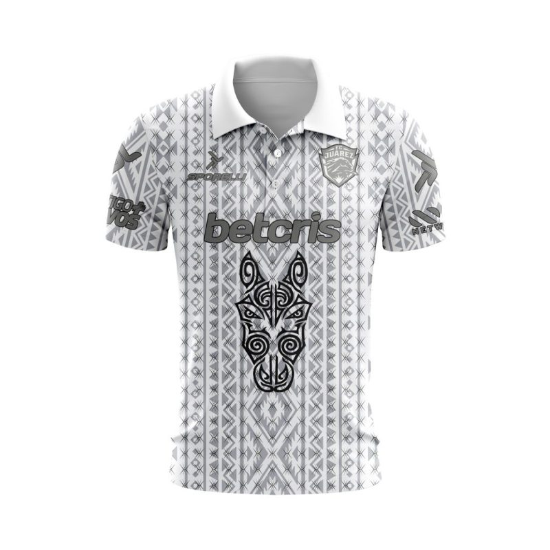 Liga MX FC Juarez 2023-2024 Away Aztec Design Polo Shirt
