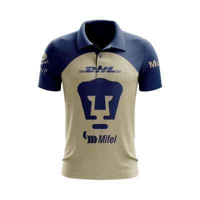 Liga MX Pumas UNAM 2022-2023 Away Polo Shirt