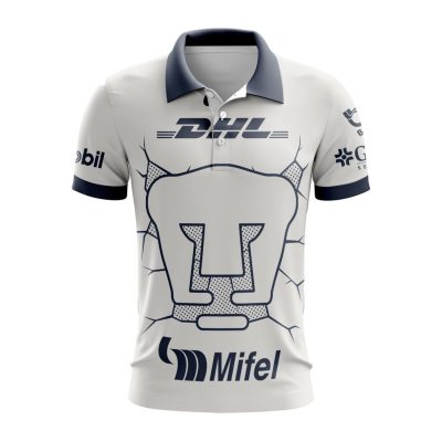 Liga MX Pumas UNAM 2023-2024 Home Polo Shirt