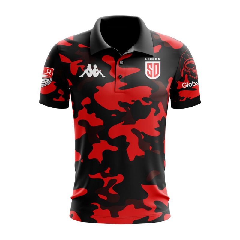 MLR San Diego Legion Personalized 2024 Home Polo Shirt
