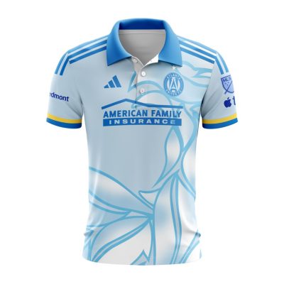 MLS Atlanta United FC Personalized 2025 Away Design Polo Shirt