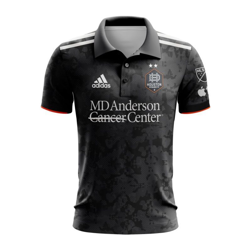 MLS Houston Dynamo FC 2023 Away The Bayou City Custom Polo Shirt