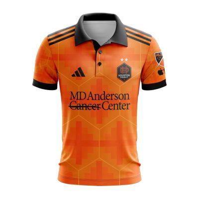 MLS Houston Dynamo FC 2023 Home El Sol Custom Polo Shirt