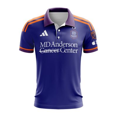MLS Houston Dynamo FC Personalized 2025 Away Design Polo Shirt