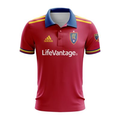 MLS Real Salt Lake 2023 Home The Believe Kit Custom Polo Shirt