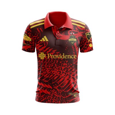 MLS Seattle Sounders FC 2023 Away The Bruce Lee Custom Polo Shirt