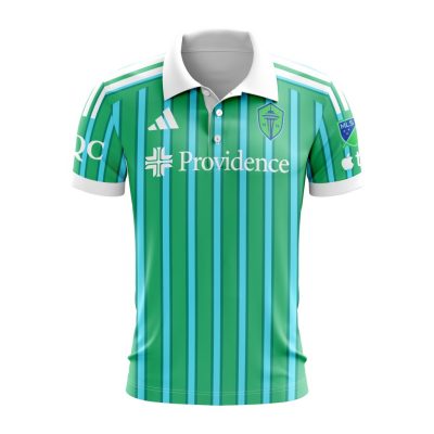 MLS Seattle Sounders FC Personalized 2025 Home Design Polo Shirt
