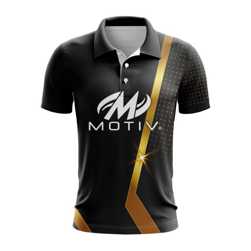 Motiv Altair Bowling Personalized Your Name Polo Shirt