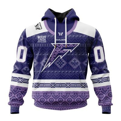 PWHL Minnesota Frost Personalized Native Home Design Unisex Hoodie