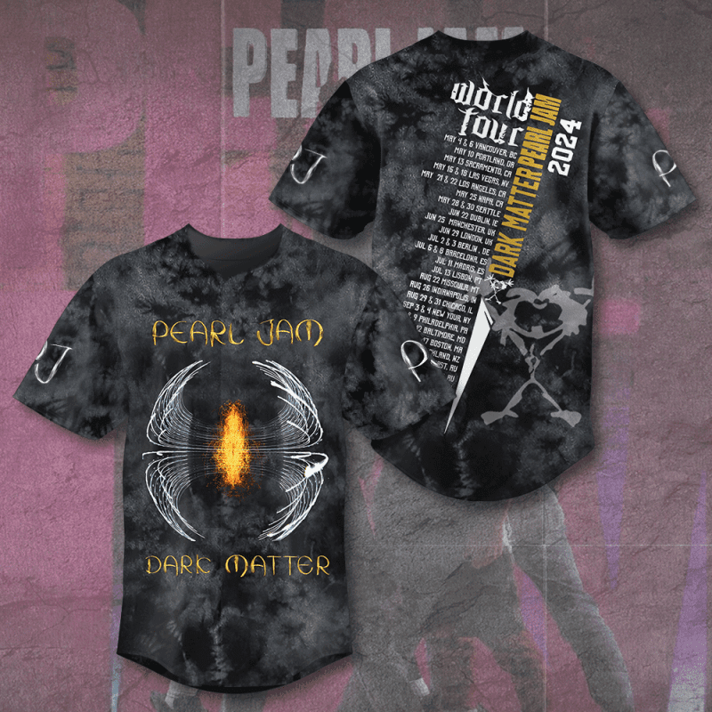 Pearl Jam Baseball Jersey BJG1503