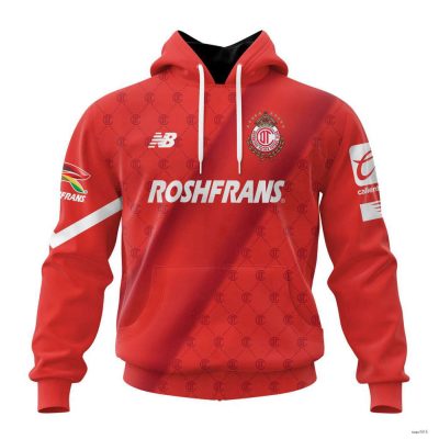 Personalized Deportivo Toluca Hoodie Liga MX Soccer Team