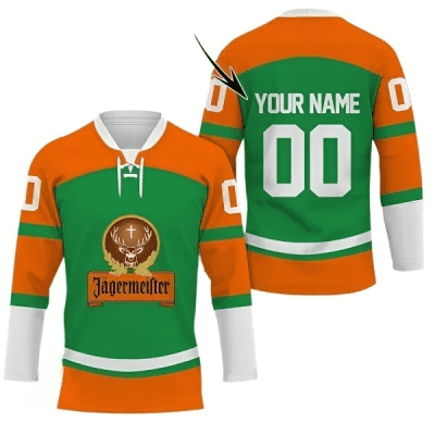 Personalized Jagermeister Lace Hockey Jersey